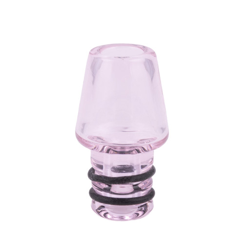 Glass Mouthpiece Pink